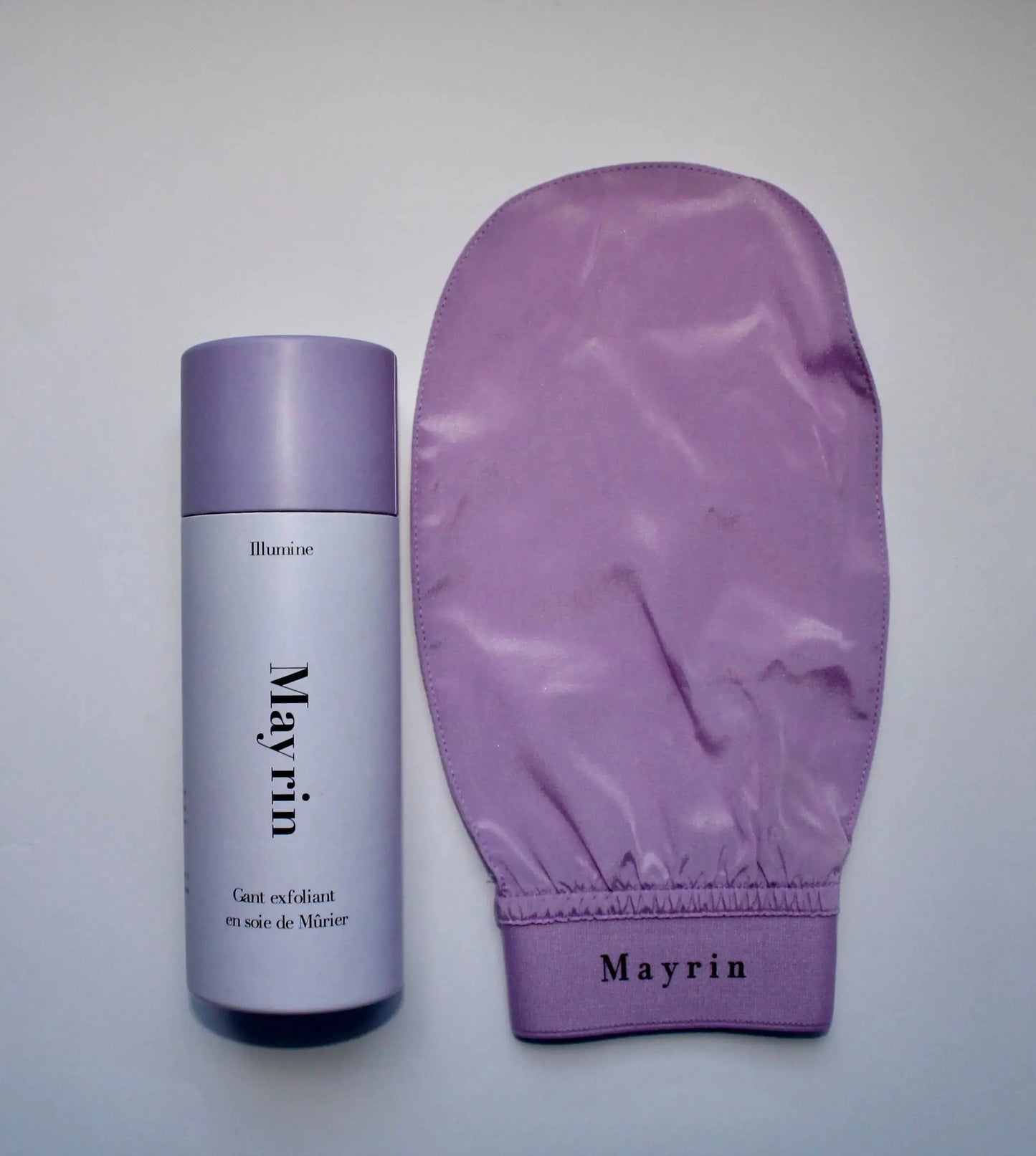 Gant exfoliant en soie de Mûrier Mayrin Mayrin