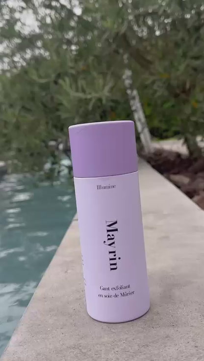 Gant exfoliant en soie de Mûrier Mayrin