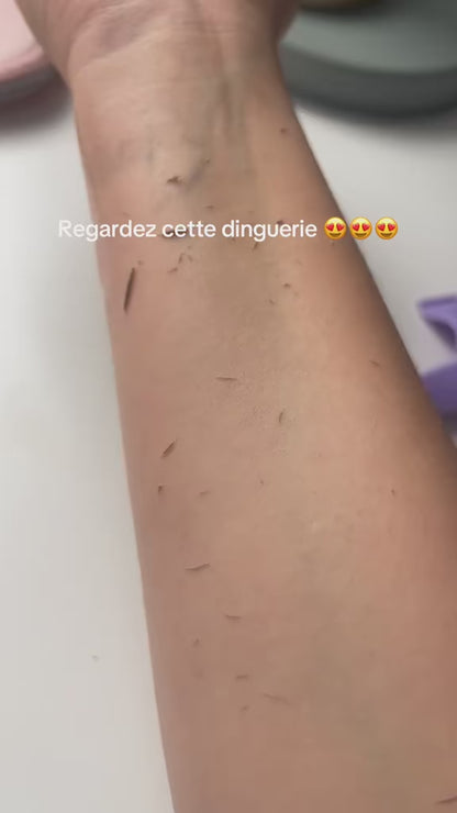 Gant exfoliant en soie de Mûrier Mayrin